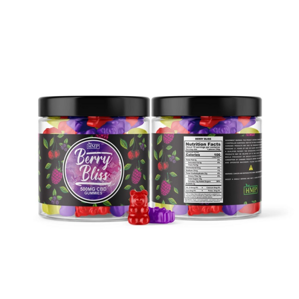 berry bliss cbd gummies 500mg