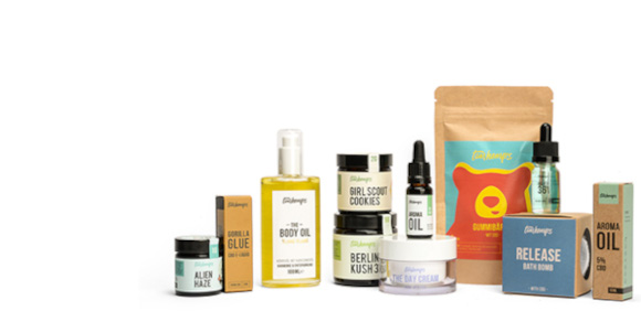 Image of a CBD gift set.