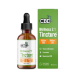 Bottle of CBD + CBG Oil Wellness Tincture