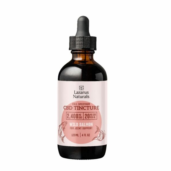 Image of CBD tincture bottle front